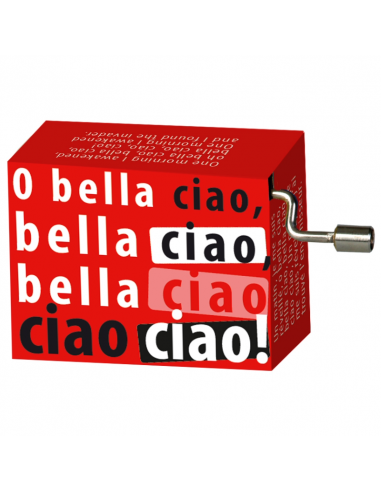Caja Música Bella Ciao