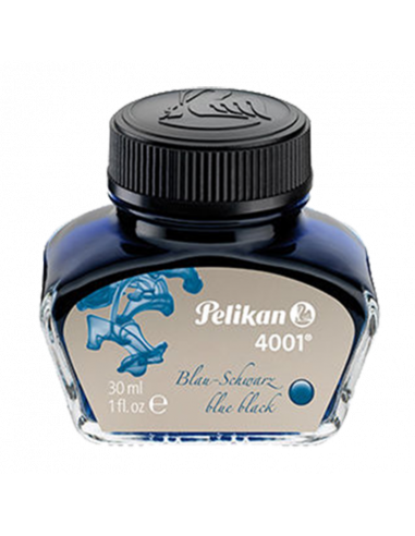 Tintero azul/negro Pelikan 4001