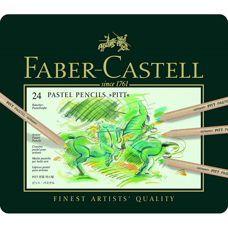 Caja lápiz pastel Faber Castell 24