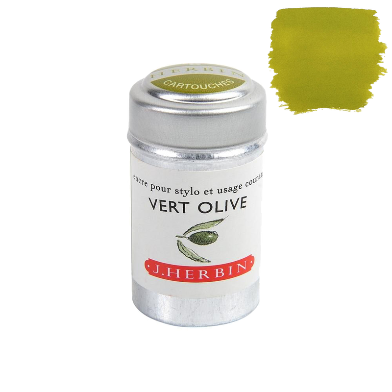 Cartuchos J. Herbin Vert Olive