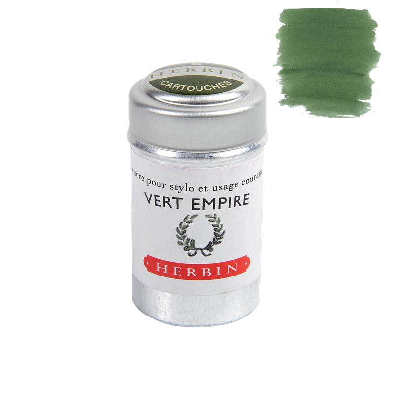 Cartuchos J. Herbin Vert Empire