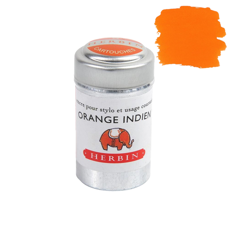 Cartuchos J. Herbin Orange Indien