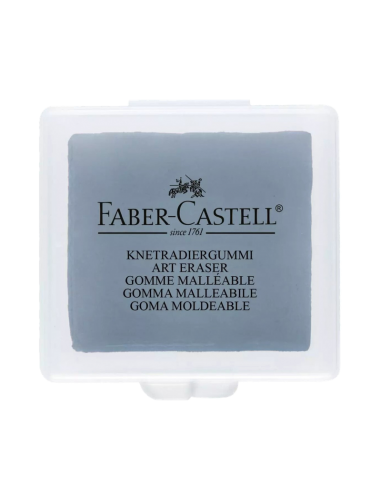 Goma de borrar maleable blanca Faber-Castell 127154 – Papelería