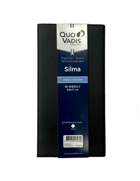 Agenda de poche 2024 - 88 x 170 mm QUO VADIS Silma