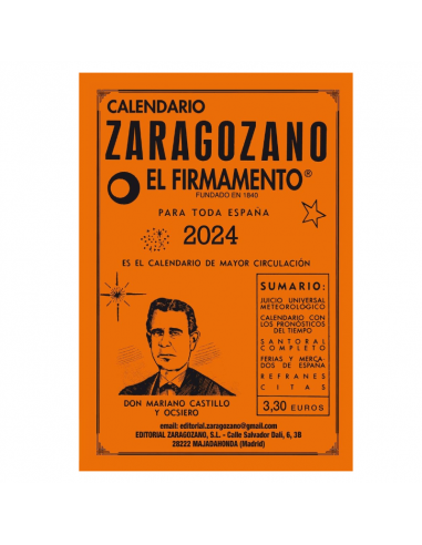 Calendario Zaragozano 2024
