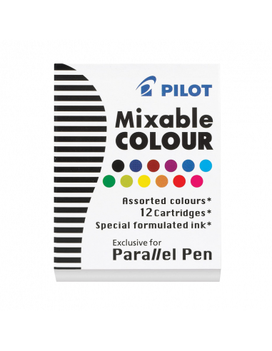 Cartuchos Pilot Paralell Pen Mixable Colour
