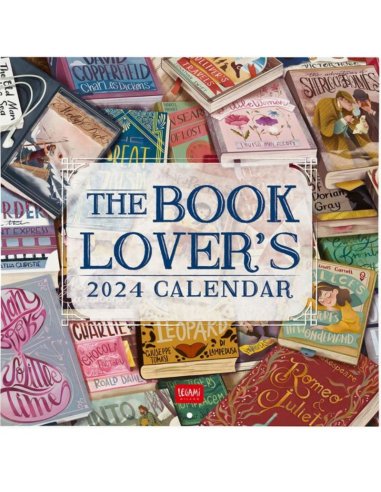 Calendario Pared 2024 Book Lovers