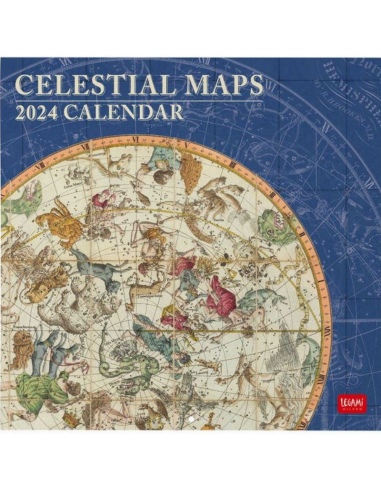 Calendario Pared 2024 Celestial Maps