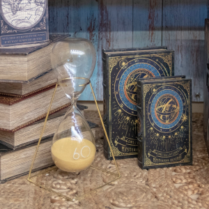 Reloj de arena dorada 60 minutos