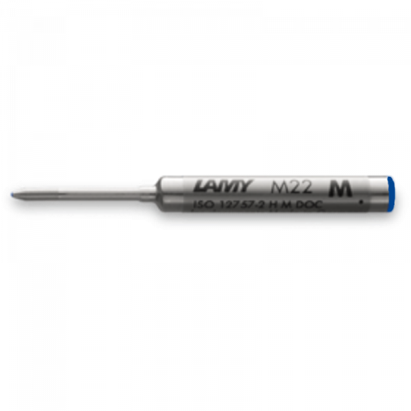 Recambio Bolígrafo Lamy M 22 azul