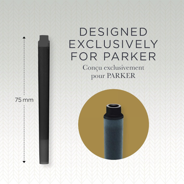 Cartuchos Parker Negro