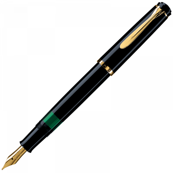 Estilográfica Pelikan Classic M200 Negro-Oro