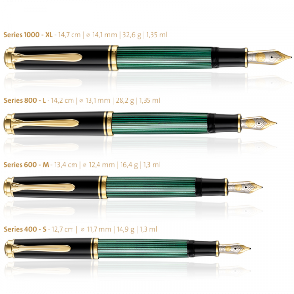 Pluma Souverän M400 Verde Pelikan