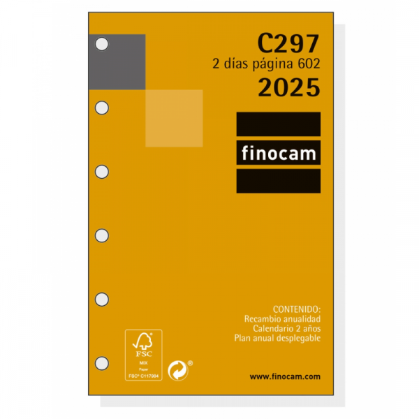 Recambio C297 Finocam 2025