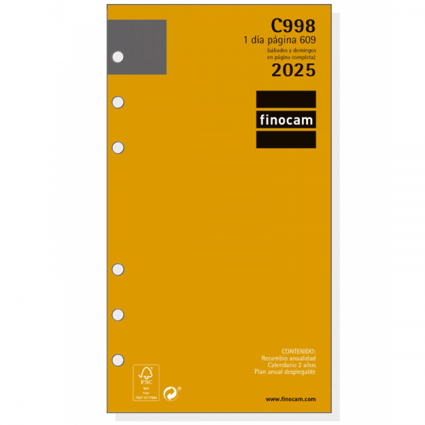 Recambio C998 Finocam 2025