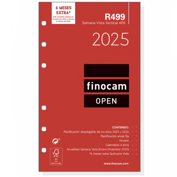 Recambio R499 Finocam 2025