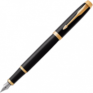 Estilográfica Parker IM Laca Negra GT