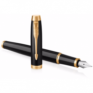 Estilográfica Parker IM Laca Negra GT