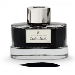 Tintero negro carbón Graf Von Faber-Castell