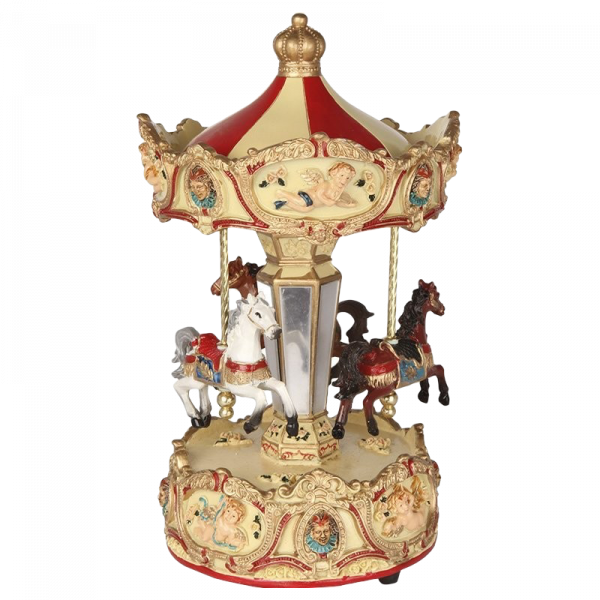 Carrusel musical giratorio