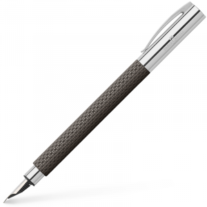 Pluma Ambition OpArt arena oscura Faber-Castell