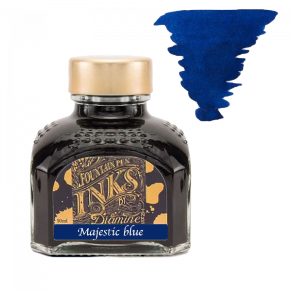 Tintero Diamine Majestic Blue - 80ml