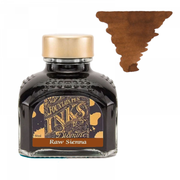 Tintero Diamine Raw Sienna - 80ml