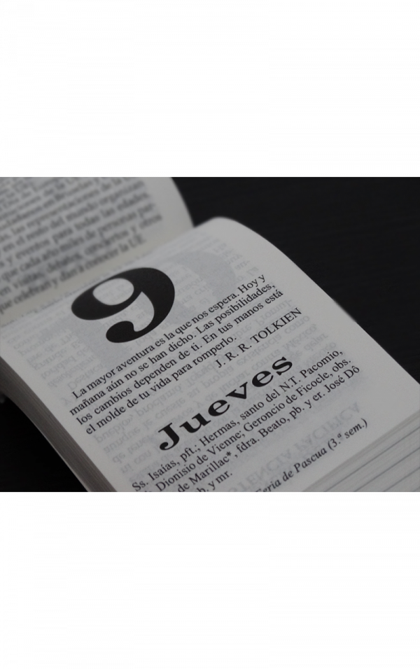 Taco Calendario Pared Corazón de Jesús 2025
