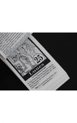 Taco Calendario clásico Corazón de Jesús 2025