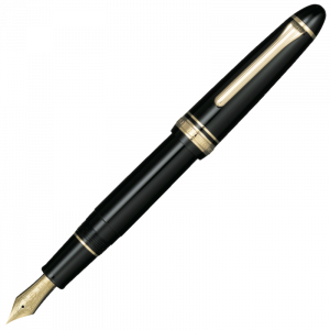Pluma Estilográfica Sailor 1911 Large Negro - Oro