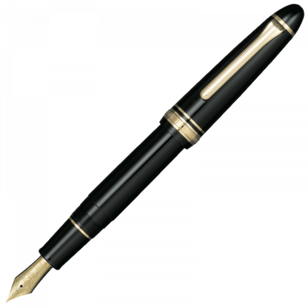 Pluma Estilográfica Sailor 1911 Large Negro - Oro