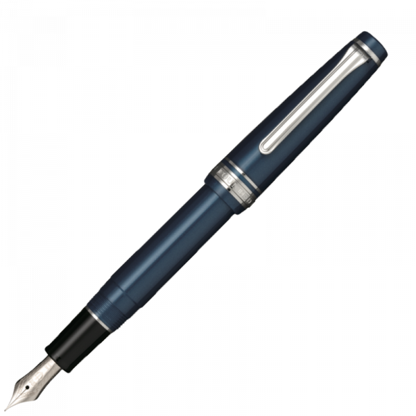 Pluma Estilográfica Sailor Professional Gear Slim Azul Metálico