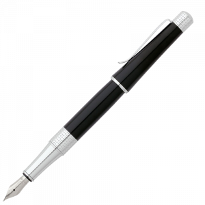 Pluma Estilográfica Cross Beverly Black Lacquer