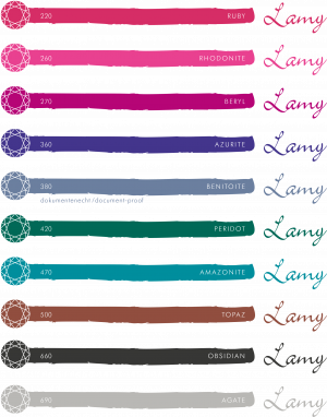 Tintero Lamy T53 Cristal Ink 30ml