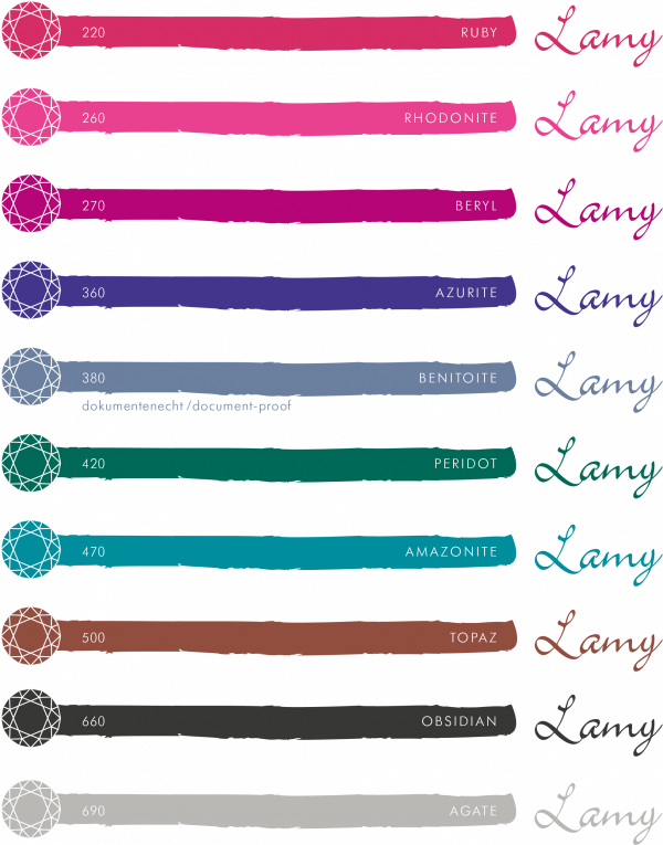 Tintero Lamy T53 Cristal Ink 30ml