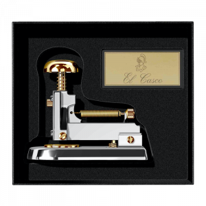 Grapadora El Casco M-5 Oro 23 Kt y cromada brillante