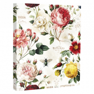 Archivador Rosas 4 Anillas
