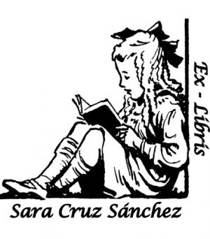 Ex - Libris Niña Leyendo