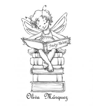 Ex - Libris Hada Sobre Libros