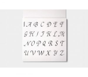 Libro de Caligrafía - Cursiva y Chancery