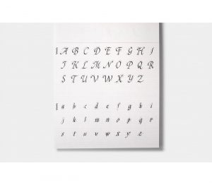 Libro de Caligrafía - Cursiva y Chancery