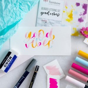 Set Blended Lettering Good Times Tombow