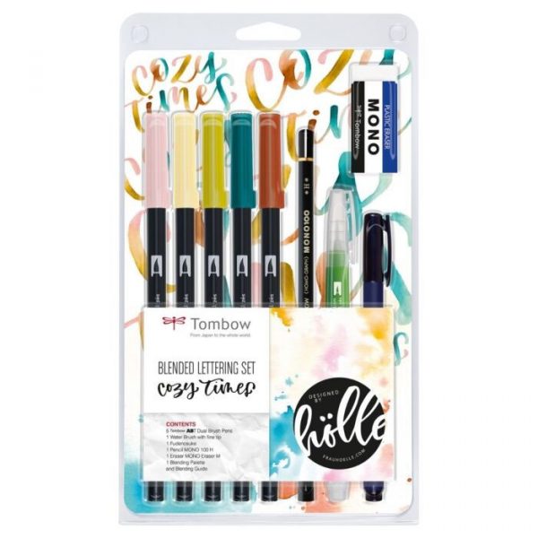 Set Blended Lettering Cozy Times Tombow