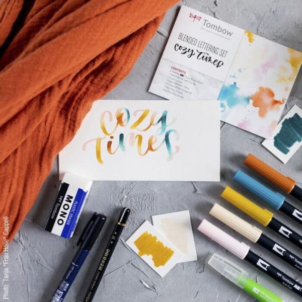 Set Blended Lettering Cozy Times Tombow