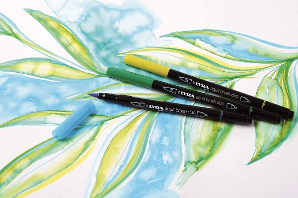 Lyra Aqua Brush Duo 12 uds
