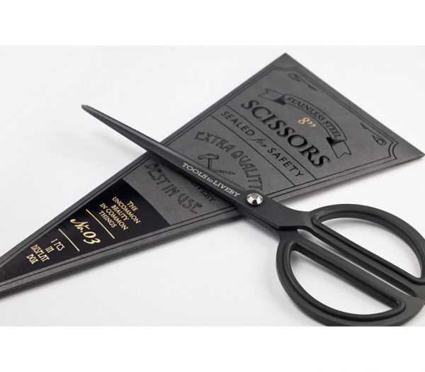 Tijeras 20cms Negra