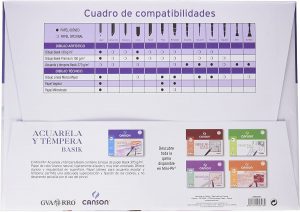 Set 6 Hojas Acuarela DINA3 Canson