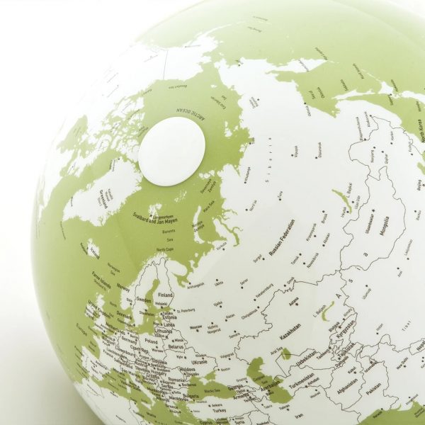 Globo Terráqueo Light & Colour Verde Pistacho