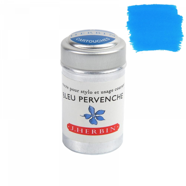 Cartuchos J. Herbin Bleu Pervenche