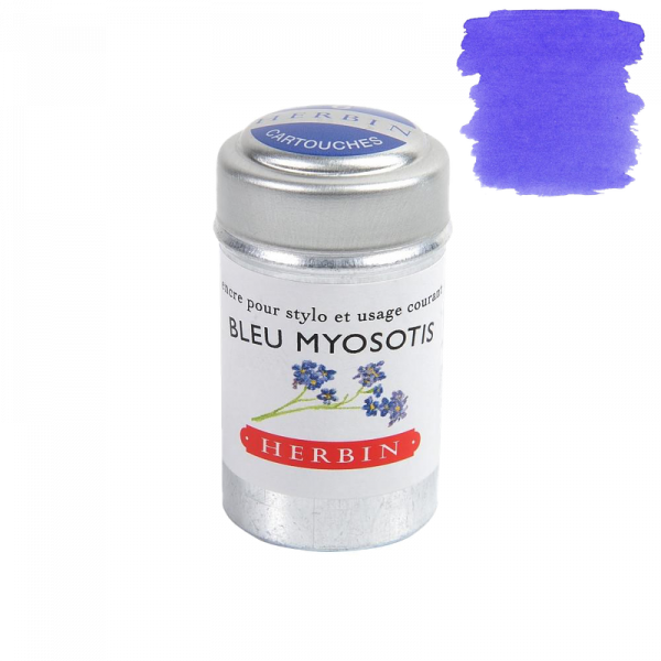 Cartuchos J. Herbin Bleu Myosotis